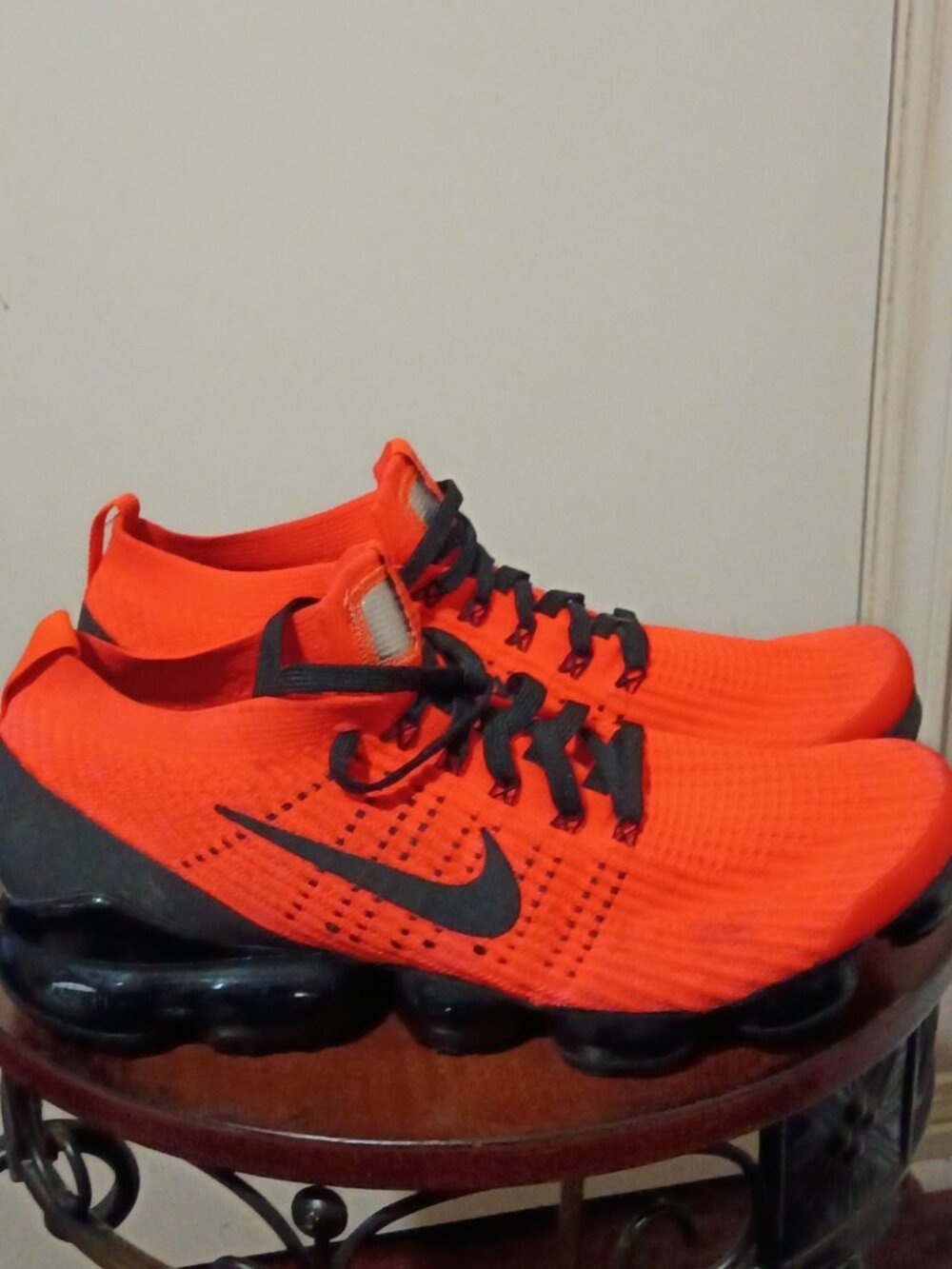 Nike Air VaporMax 3.0 Flash Crimson Shoes Mens 11.5 Red Pink Sneaker AJ6900-608
